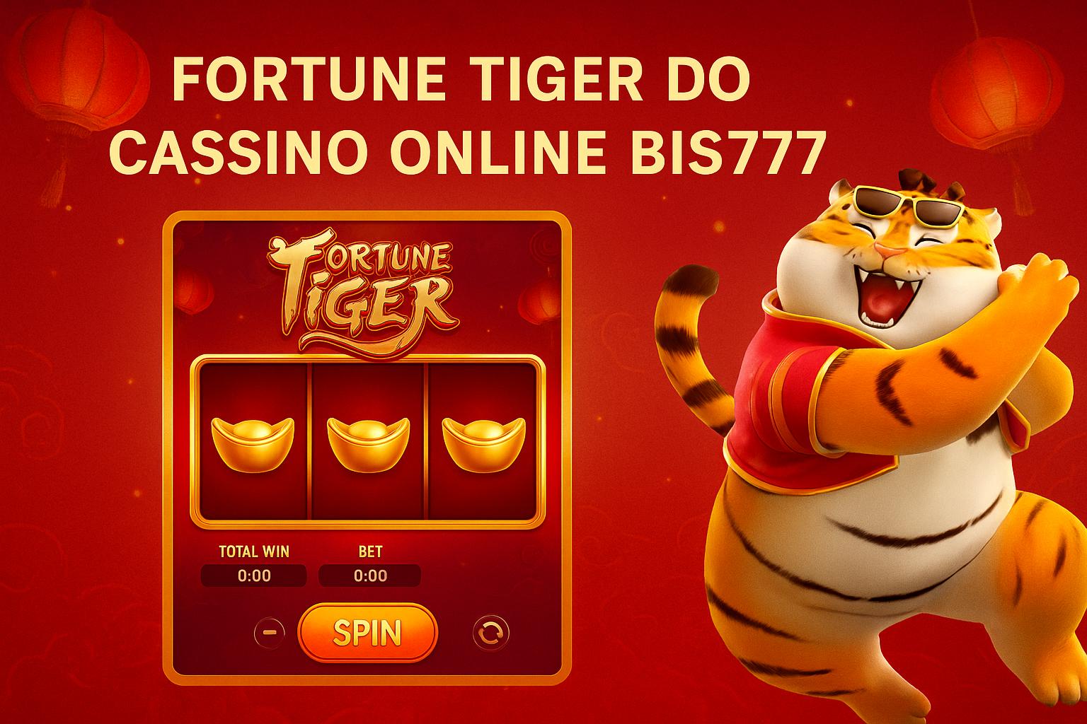Fortune Tiger é um jogo imperdível no BIS777 Casino